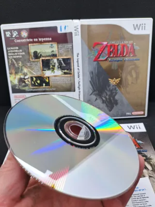 Zelda Twilight Princess Wii Completo PAL