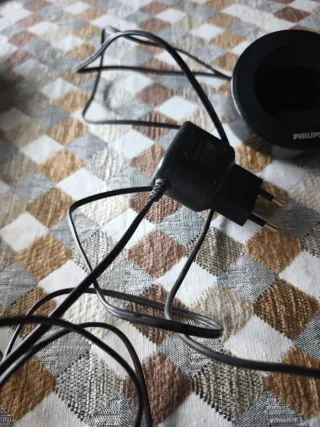 Teléfono fijo Philips negro