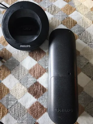 Teléfono fijo Philips negro