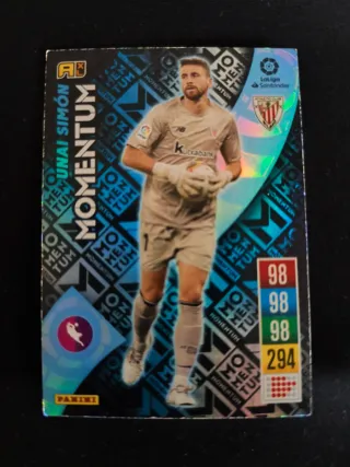 Cromos Adrenalyn Unai Simón Momentum + Invencible