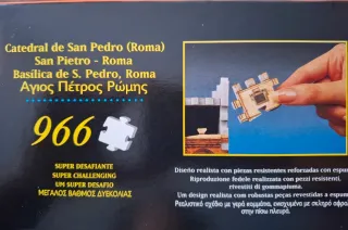 Puzzle 3D San Pietro - Roma