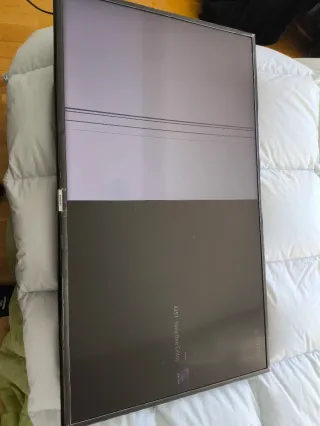 Samsung UE40NU7115K - Mitad pantalla no funciona