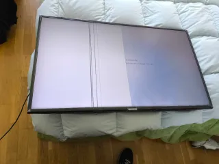 Samsung UE40NU7115K - Mitad pantalla no funciona