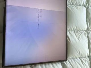 Samsung UE40NU7115K - Mitad pantalla no funciona