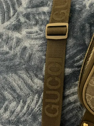 Riñonera Gucci Hombre Beige/Marrón