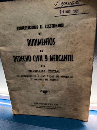 3 libros Calculo mercantil +Economía política + derecho civil y mercantil
