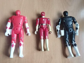 Muñecos Power Rangers (3 unidades)