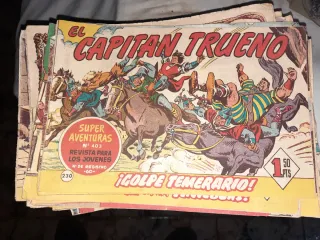 18 tebeos antiguos del capitán trueno
