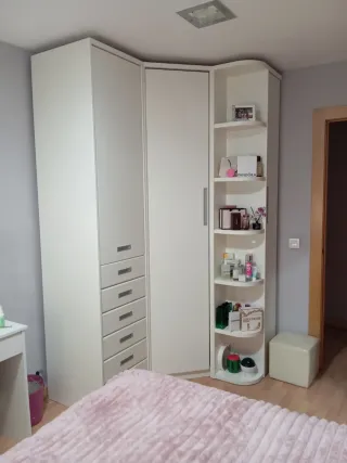 Armario blanco modular