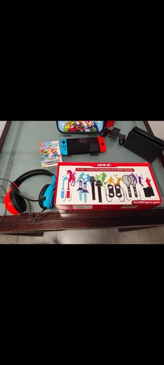 Nintendo Switch OLED Rojo/Azul