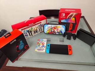 Nintendo Switch OLED Rojo/Azul