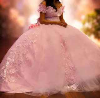 Vestido 15 años / Fiesta Rosa