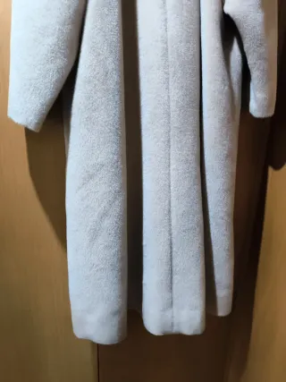 Abrigo largo 100% alpaca