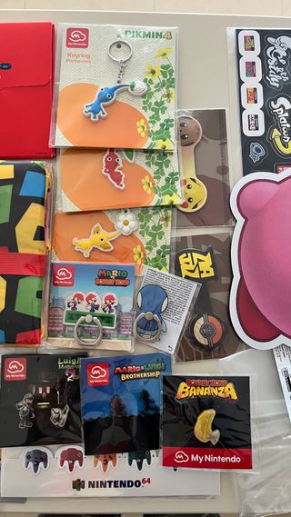 Lotazo 20 artículos de Nintendo oficiales