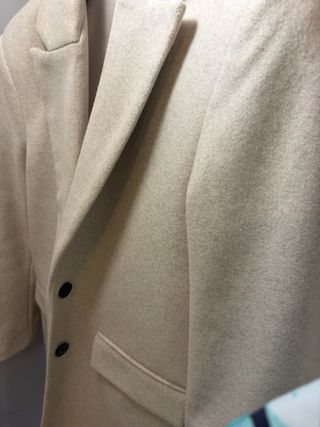 Abrigo Zara Beige