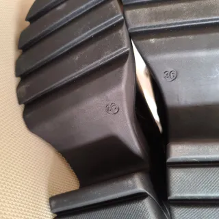 Botas Chelsea plataforma negras Talla 36