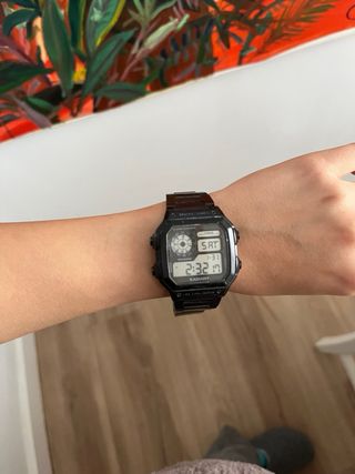 Reloj Radiant Dual Time Negro