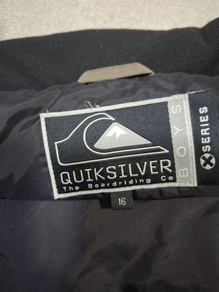 Conjunto Esquí Quiksilver Talla 16