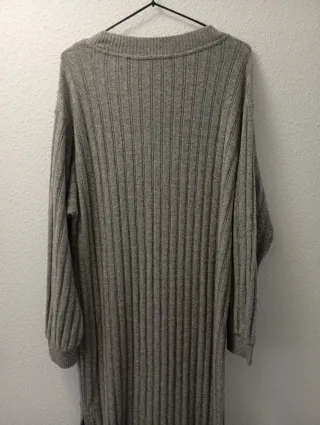 Vestido de punto gris Esprit