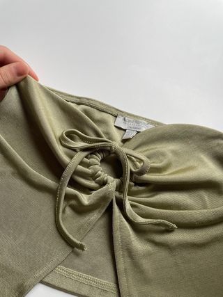 Top Pull&Bear verde militar