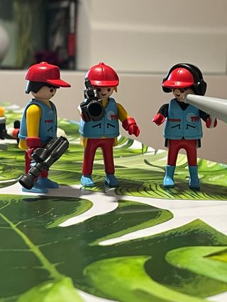 Equipo Reporteros Playmobil Años 80