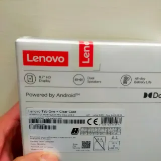 Lenovo Tab One + Custodia Trasparente