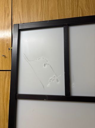 Biombo separador 3 paneles de IKEA