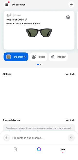 Ray-Ban Meta Wayfarer Gafas Inteligentes (Gen 1)