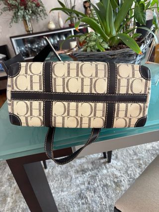 Bolso Tote CH Beige y Marrón