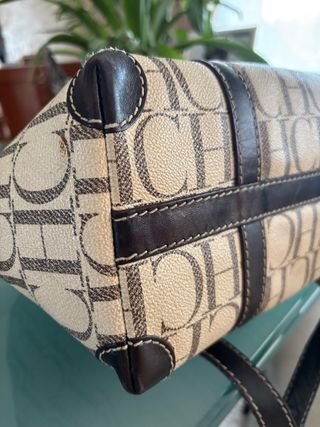Bolso Tote CH Beige y Marrón