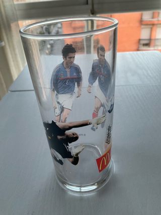 Vaso vidrio futbol Zidane, Colección