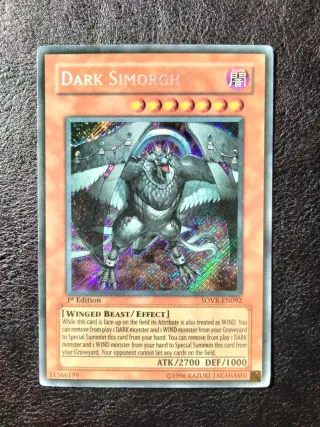 Dark Simorgh 1st Edition SOVR-EN092