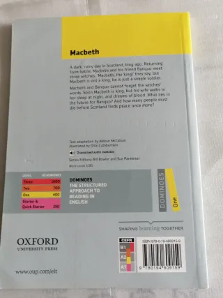 Level 1. Macbeth. New Art Version