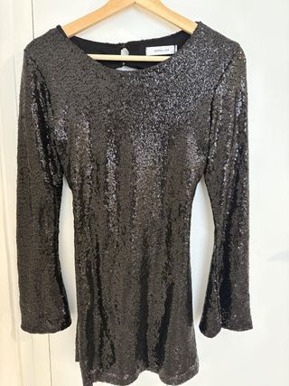 Vestido fiesta lentejuelas Sorellas Talla S