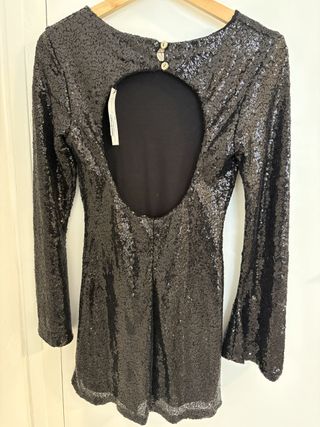 Vestido fiesta lentejuelas Sorellas Talla S