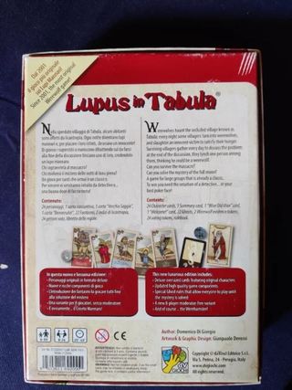 Lupus in Tabula - Gioco da Tavolo