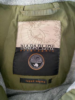 Chaqueta Anorak Napapijri Rainforest Verde