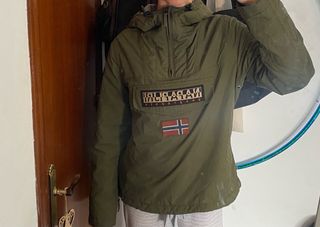 Chaqueta Anorak Napapijri Rainforest Verde