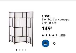 Biombo separador ambientes 3 paneles