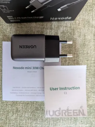 Caricatore UGREEN Nexode 30W USB-C GAN
