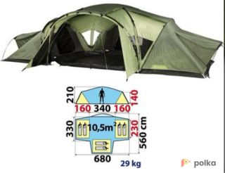 Tienda de campaña Quechua  T6.3 16 kg