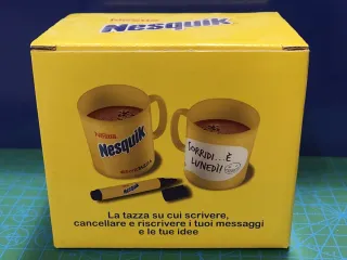 Due tazze mug Nestlè Nesquik "ScritTAZZA"