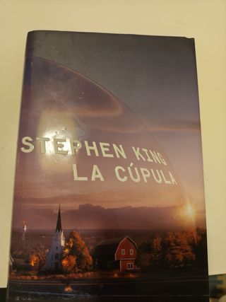 Libro Stephen King “La cúpula” tapa dura