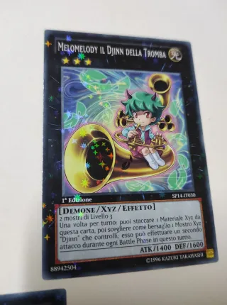 Carte Yu-Gi-Oh! Djinn XYZ Effetto - suonatori