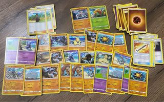 Cartas Pokémon Lycanroc y Gossifleur holowcards