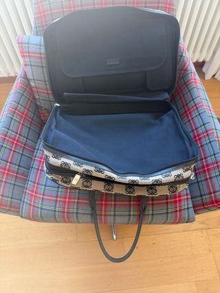 Maleta o Bolso Loewe Beige y Negro