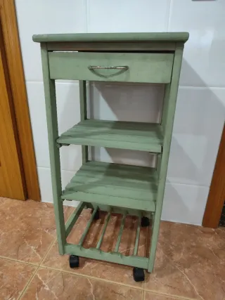 Mesa auxiliar cocina con ruedas