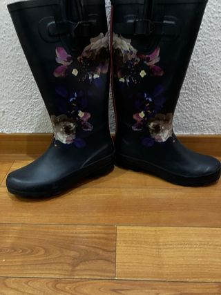 Botas de agua florales Talla 37