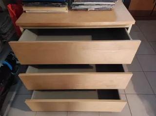 Cassettiera Ikea Malm Legno