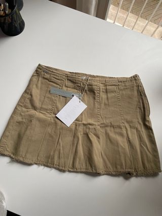 Falda Pull&Bear beige